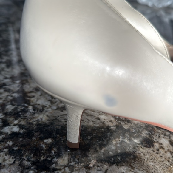 Nine West ivory 2” heels, size 10M, never worn, NWOB. - Picture 8 of 8